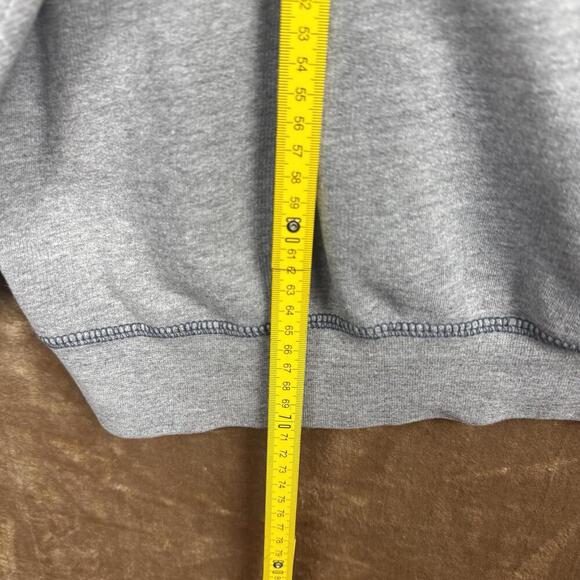 VTG Universal Studios Hollywood Hoodie Gray Navy Embroidered Logo Size XL Y2K - Picture 7 of 10